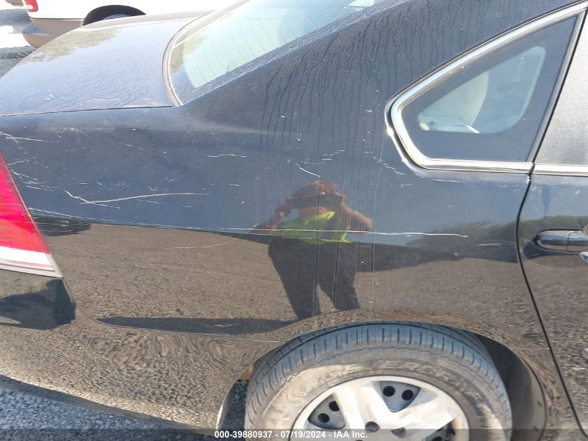 2011 Chevrolet Impala Ls VIN: 2G1WF5EK2B1167203 Lot: 39880937