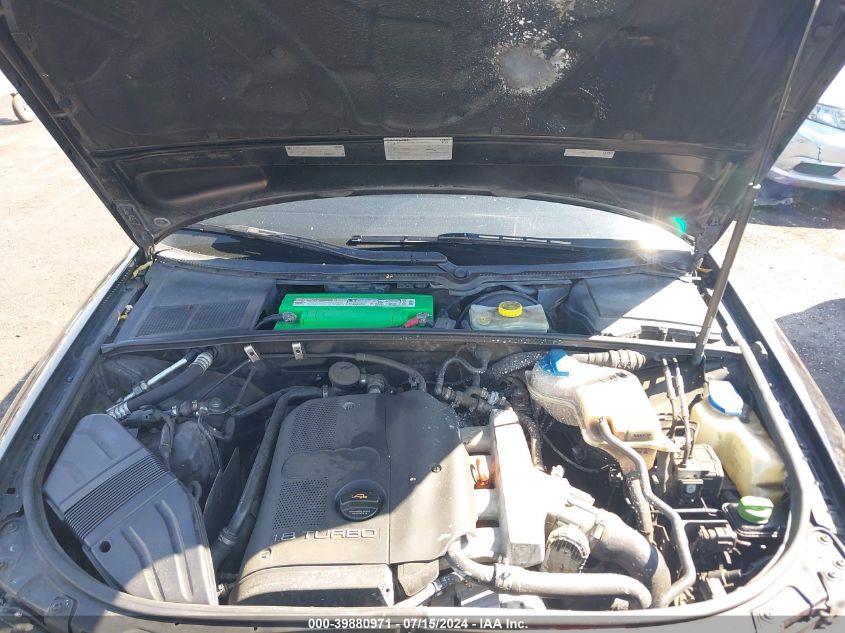 2004 Audi A4 1.8T VIN: WAULC68E94A142416 Lot: 39880971