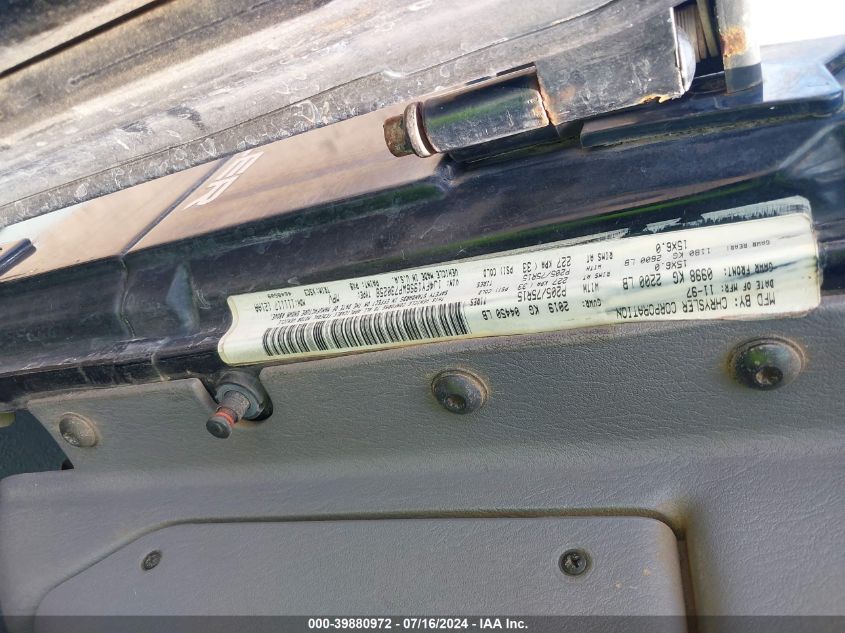 1998 Jeep Wrangler Sport VIN: 1J4FY19S6WP730258 Lot: 39880972