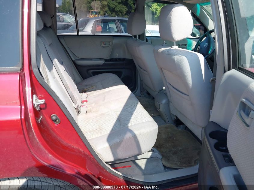 2004 Toyota Highlander V6 VIN: JTEGP21A440034585 Lot: 39880973