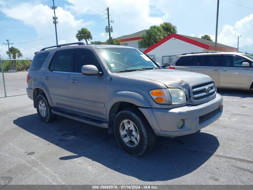2001 Toyota Sequoia Limited V8 VIN: 5TDZT38A61S032401 Lot: 39880976