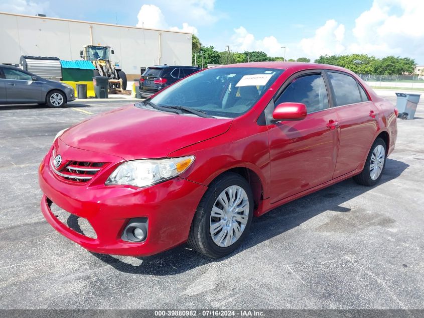 2013 Toyota Corolla Le VIN: 5YFBU4EE2DP108446 Lot: 39880982