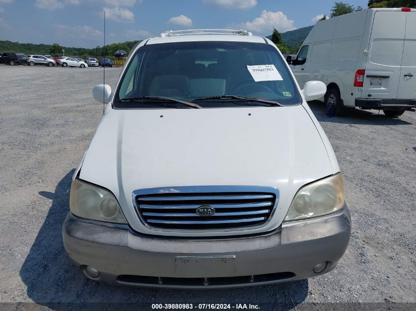 2003 Kia Sedona Ex/Lx VIN: KNDUP131136468974 Lot: 39880983