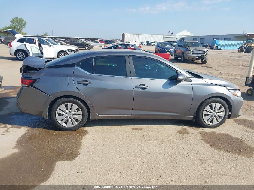 2020 Nissan Sentra S Xtronic Cvt VIN: 3N1AB8BV7LY208315 Lot: 39880984