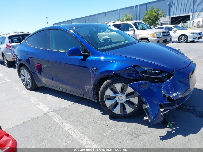 7SAYGDEE1PF664848 Tesla Model Y AWD/LONG RANGE DUAL MOTOR ALL-WHEEL DRIVE