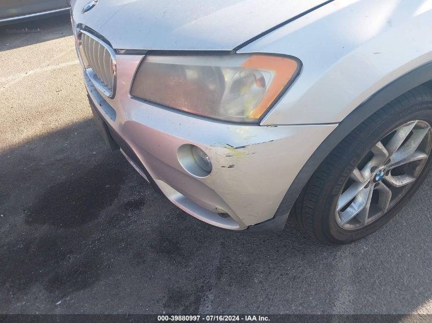 2011 BMW X3 xDrive35I VIN: 5UXWX7C56BL732638 Lot: 39880997