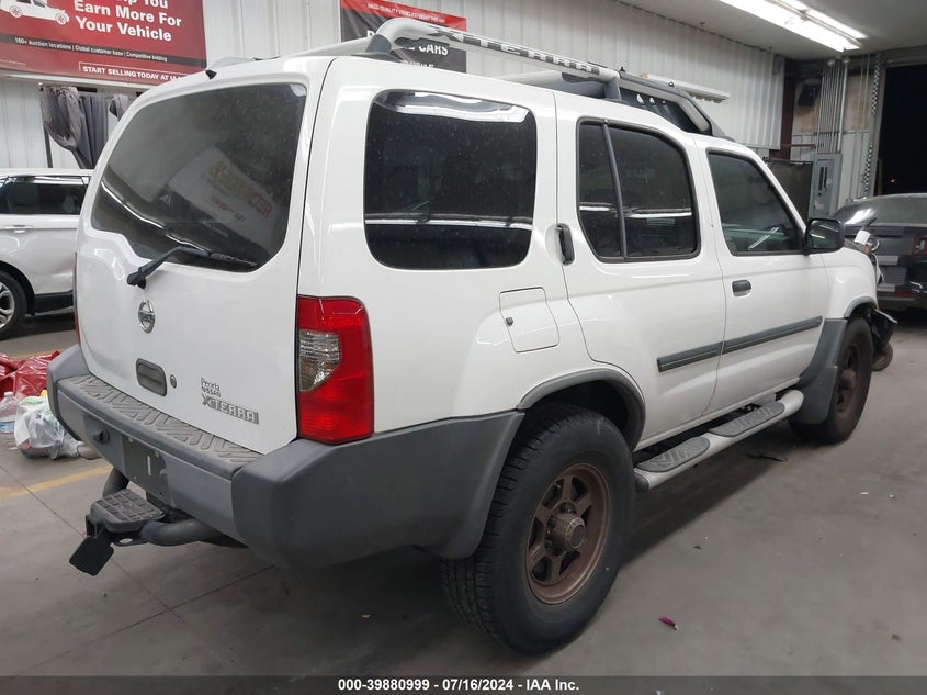 2004 Nissan Xterra Xe/Se VIN: 5N1ED28T94C631950 Lot: 39880999