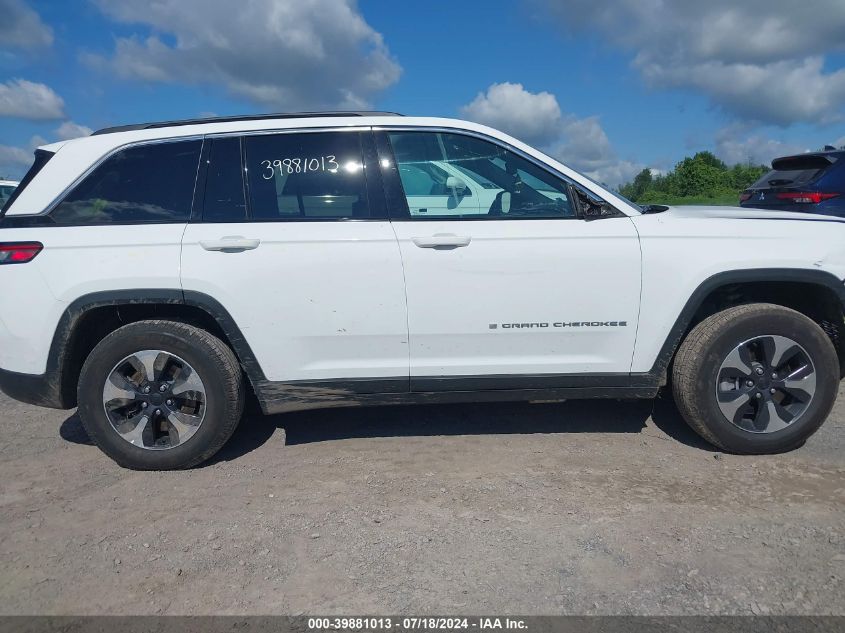 2024 Jeep Grand Cherokee 4Xe VIN: 1C4RJYB62R8521062 Lot: 39881013