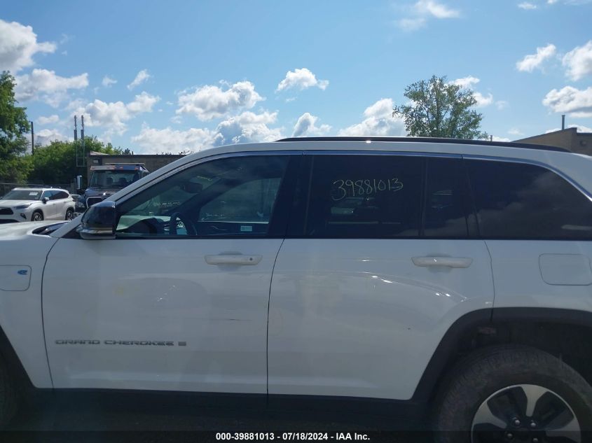 2024 Jeep Grand Cherokee 4Xe VIN: 1C4RJYB62R8521062 Lot: 39881013