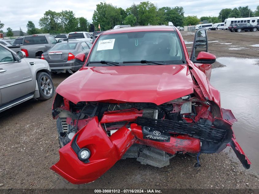 2018 Toyota 4Runner Sr5 VIN: JTEBU5JR7J5540534 Lot: 39881012