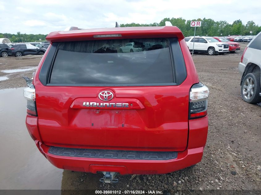 2018 Toyota 4Runner Sr5 VIN: JTEBU5JR7J5540534 Lot: 39881012