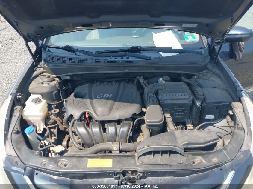 2011 Hyundai Sonata Gls VIN: 5NPEB4AC1BH131458 Lot: 39881017