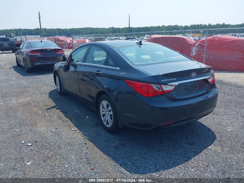 5NPEB4AC1BH131458 | 2011 HYUNDAI SONATA