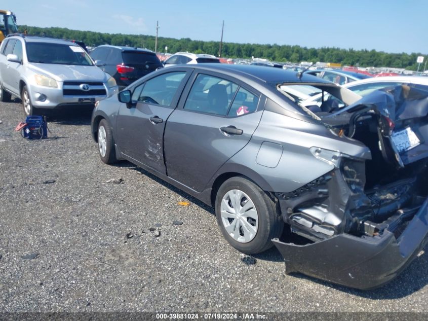 2020 Nissan Versa S Xtronic Cvt VIN: 3N1CN8DV9LL910016 Lot: 39881024