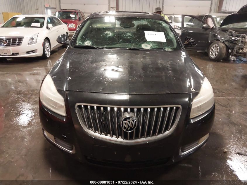 2011 Buick Regal Cxl Russelsheim VIN: W04GP5EC5B1034209 Lot: 39881031