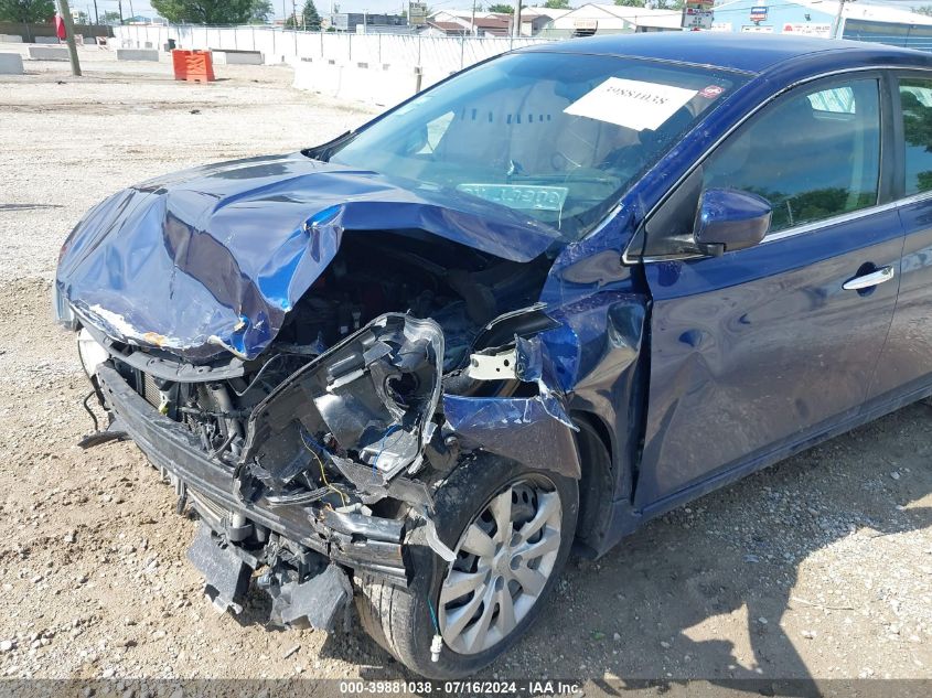 VIN 3N1AB7AP6KY304237 2019 NISSAN SENTRA S/SV/SR/SL