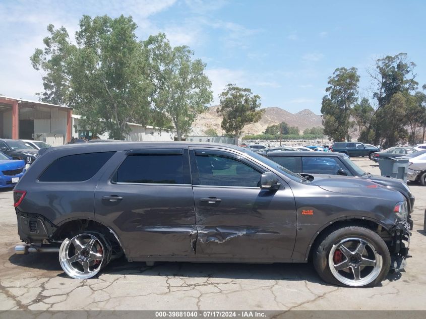 2018 Dodge Durango R/T Awd VIN: 1C4SDJCTXJC400902 Lot: 39881040