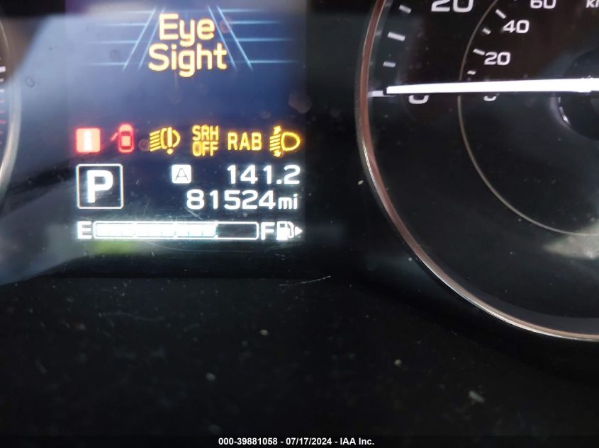 2018 Subaru Impreza 2.0I Limited VIN: 4S3GKAU64J3603336 Lot: 39881058