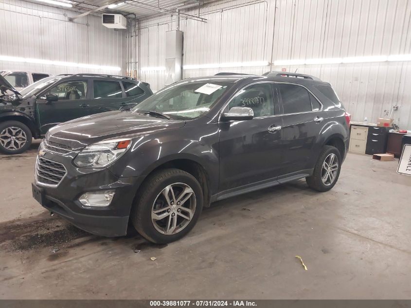 2016 CHEVROLET EQUINOX LTZ - 2GNALDEK6G6293070