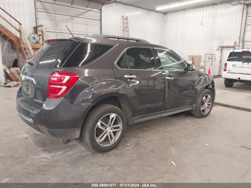 2016 CHEVROLET EQUINOX LTZ - 2GNALDEK6G6293070