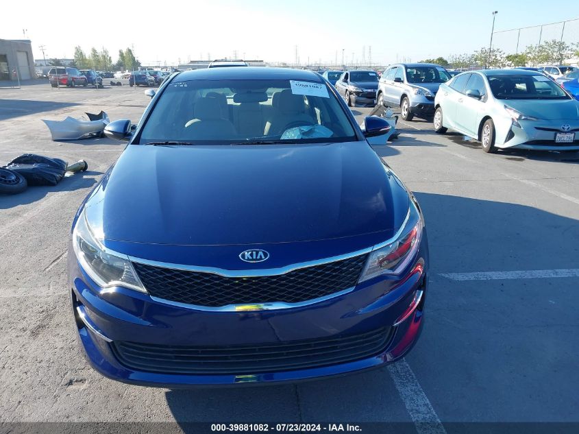 2018 Kia Optima Lx VIN: 5XXGT4L33JG267149 Lot: 39881082