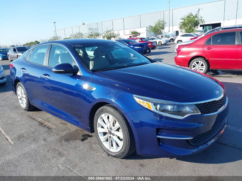 2018 Kia Optima Lx VIN: 5XXGT4L33JG267149 Lot: 39881082