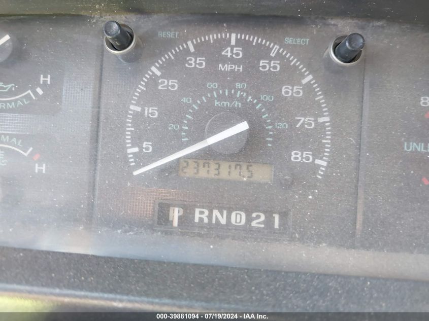 1996 Ford Econoline E150 Van VIN: 1FDEE14H7THB16505 Lot: 39881094