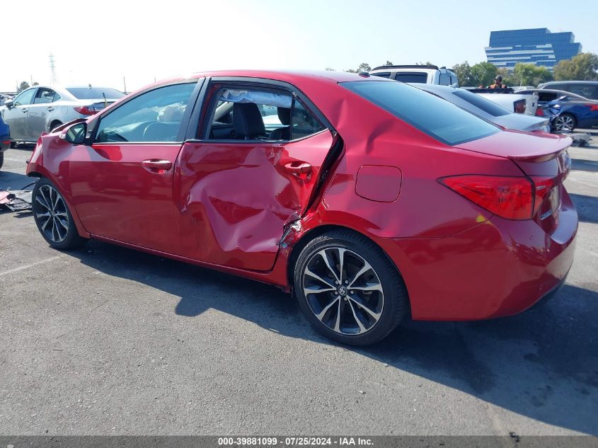 2019 Toyota Corolla Se VIN: 5YFBURHE2KP913899 Lot: 39881099