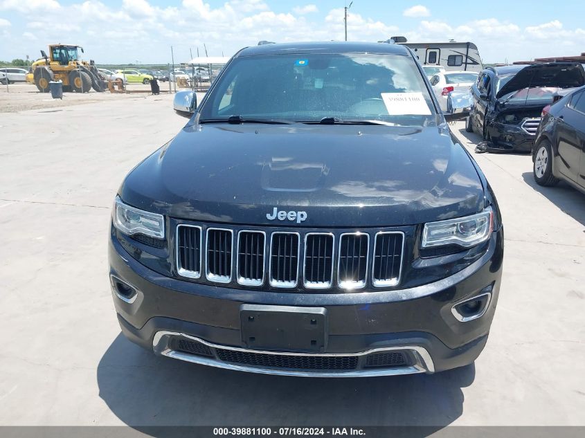 2014 Jeep Grand Cherokee Limited VIN: 1C4RJFBT3EC452092 Lot: 39881100