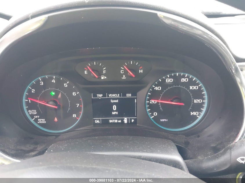 2020 Chevrolet Malibu Fwd Lt VIN: 1G1ZD5ST8LF046721 Lot: 39881103