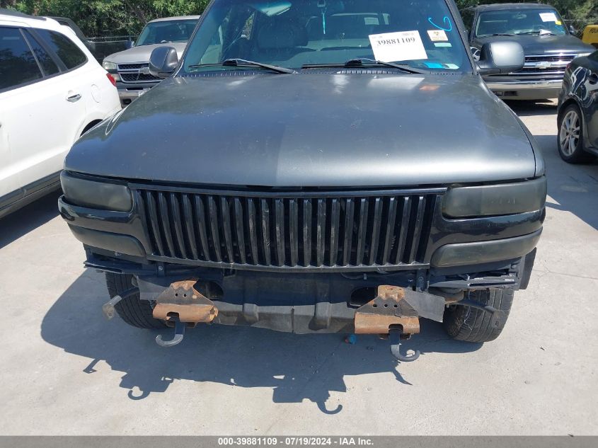 2001 Chevrolet Tahoe Lt VIN: 1GNEC13T61R103047 Lot: 39881109