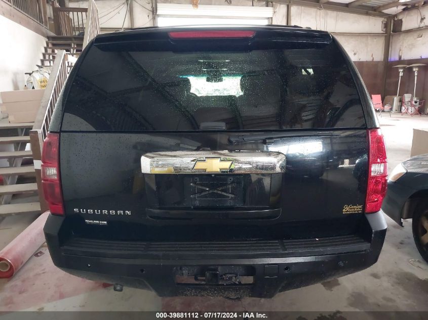 2014 Chevrolet Suburban 1500 Lt VIN: 1GNSCJE07ER104283 Lot: 39881112