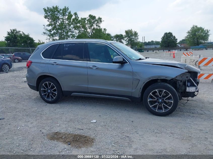 2017 BMW X5 xDrive35I VIN: 5UXKR0C5XH0U51257 Lot: 39881120