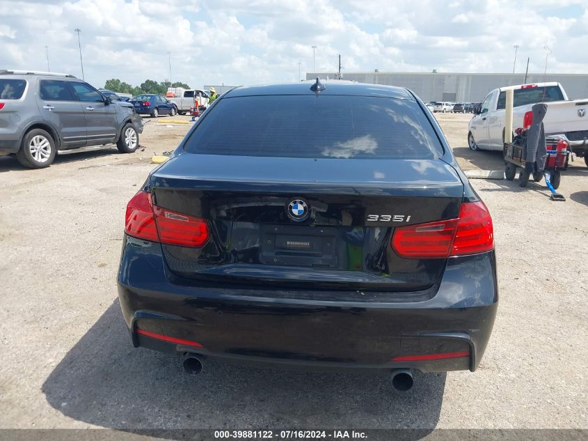 2013 BMW 335I VIN: WBA3A9G53DNP38056 Lot: 39881122