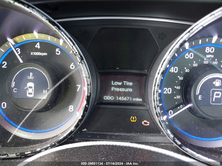 2014 Hyundai Sonata Gls VIN: 5NPEB4ACXEH844931 Lot: 39881134