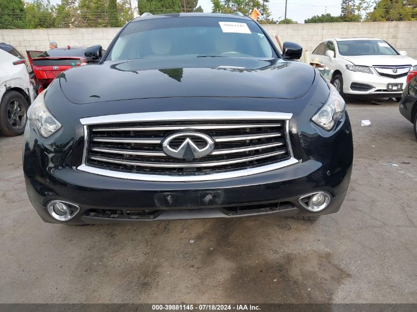 2014 Infiniti Qx70 VIN: JN8CS1MU1EM450092 Lot: 39881145