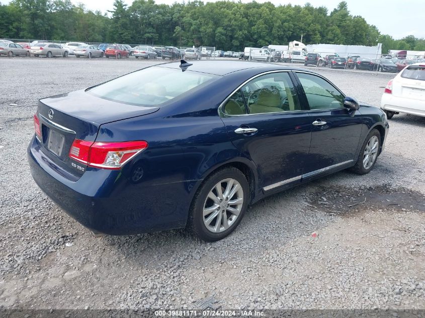 2011 Lexus Es 350 VIN: JTHBK1EG6B2449445 Lot: 39881171