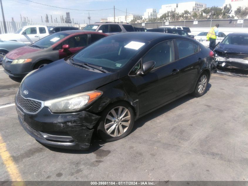 2014 Kia Forte Lx VIN: KNAFX4A66E5186294 Lot: 39881184