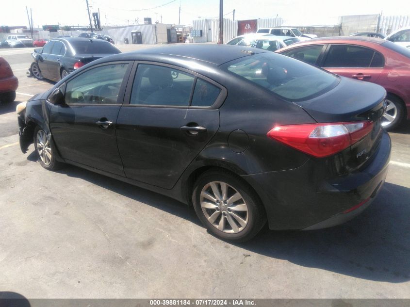 2014 Kia Forte Lx VIN: KNAFX4A66E5186294 Lot: 39881184