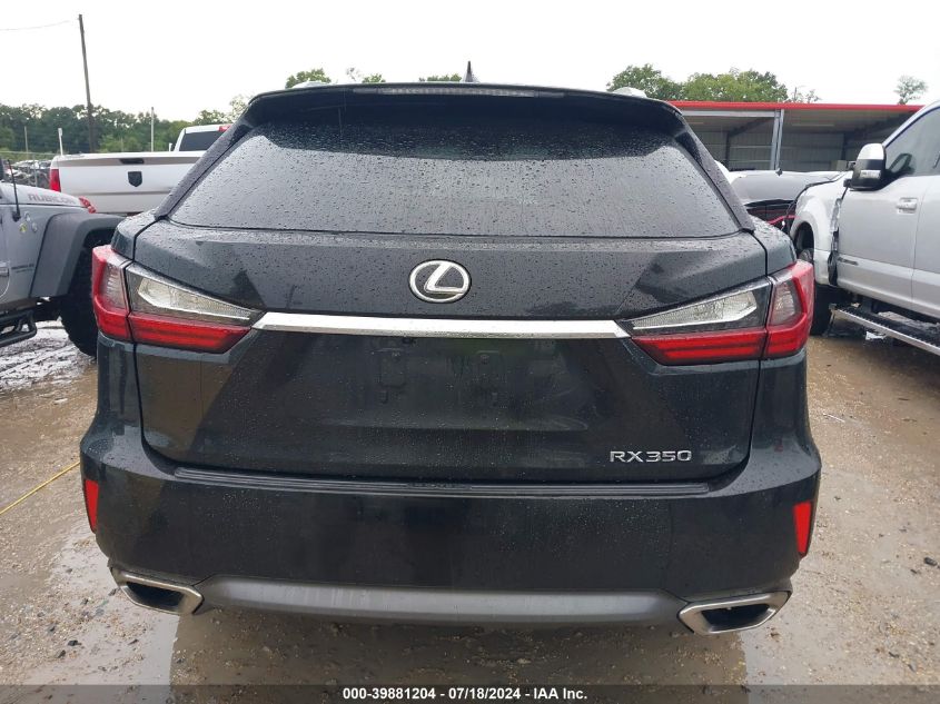 2017 Lexus Rx 350 VIN: 2T2BZMCA1HC075023 Lot: 39881204