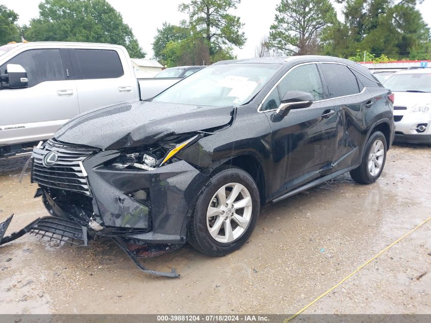 2017 Lexus Rx 350 VIN: 2T2BZMCA1HC075023 Lot: 39881204