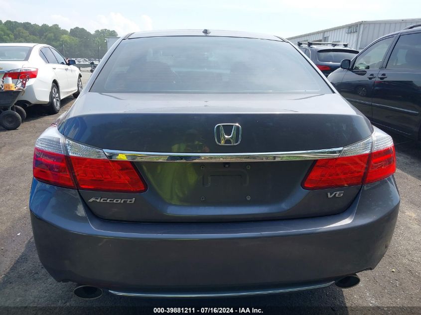 2014 Honda Accord Ex-L V-6 VIN: 1HGCR3F8XEA007686 Lot: 39881211