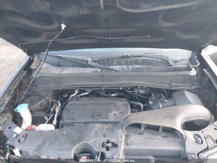 2014 Honda Pilot Exl VIN: 5FNYF4H60EB016838 Lot: 39881219