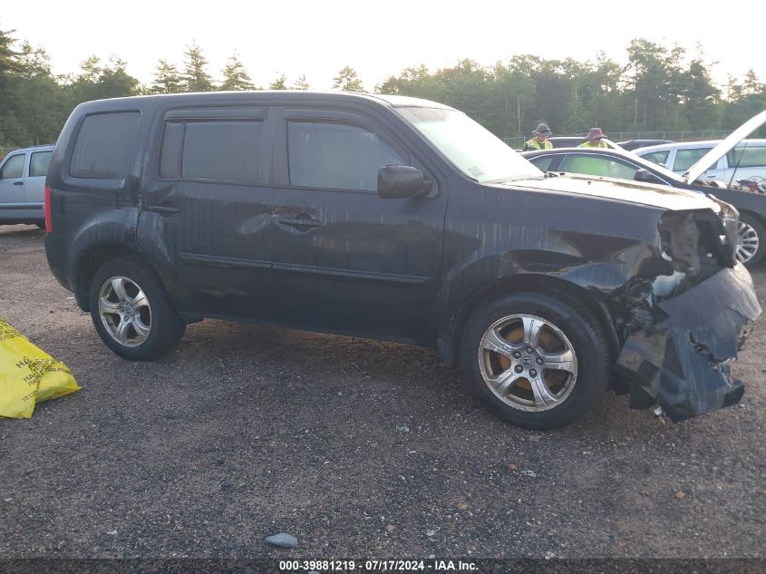 2014 Honda Pilot Exl VIN: 5FNYF4H60EB016838 Lot: 39881219