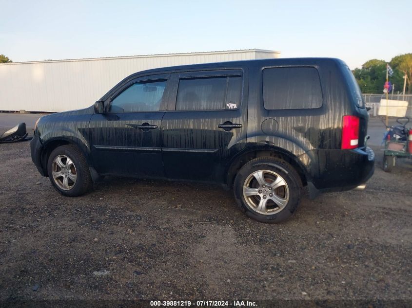 2014 Honda Pilot Exl VIN: 5FNYF4H60EB016838 Lot: 39881219
