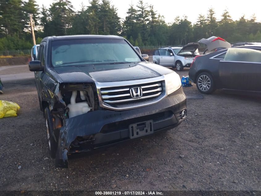 2014 Honda Pilot Exl VIN: 5FNYF4H60EB016838 Lot: 39881219