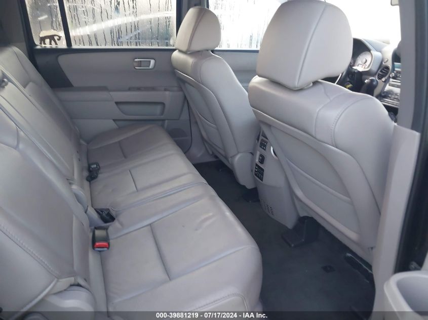 2014 Honda Pilot Exl VIN: 5FNYF4H60EB016838 Lot: 39881219