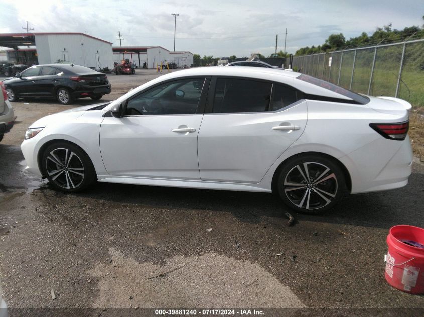 2021 Nissan Sentra Sr Xtronic Cvt VIN: 3N1AB8DV9MY329488 Lot: 39881240