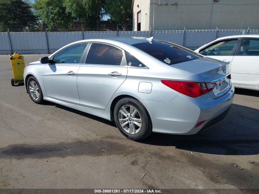 2014 HYUNDAI SONATA GLS - 5NPEB4AC2EH880984