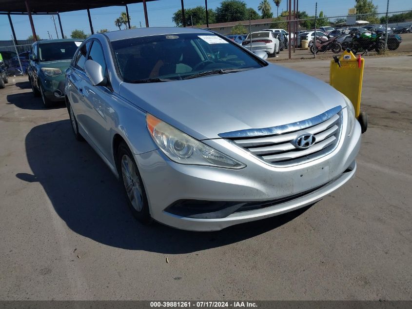 2014 HYUNDAI SONATA GLS - 5NPEB4AC2EH880984